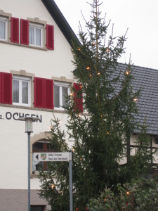 Weihnachtsbaum Ochsen