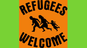 refugeeswelcomebanner